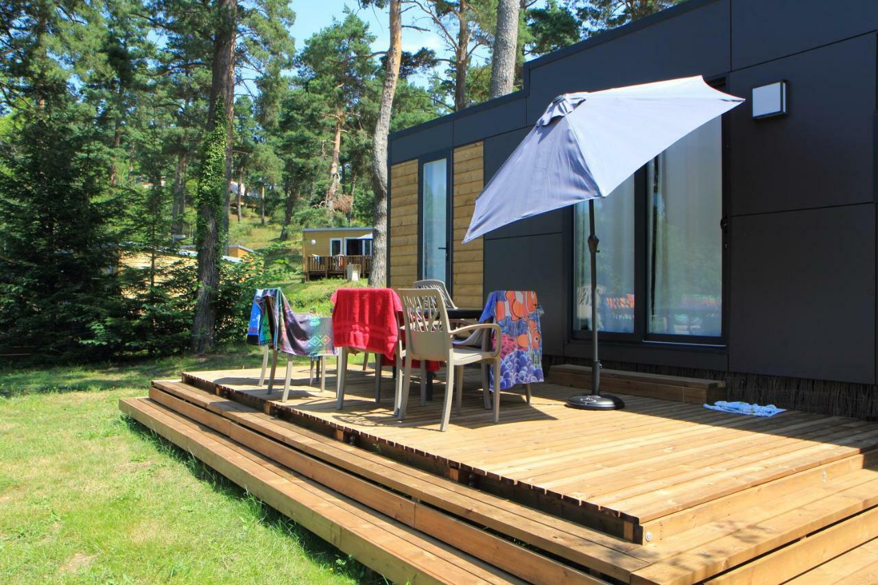 Camping Domaine Du Lac Chambon Мюроль Экстерьер фото